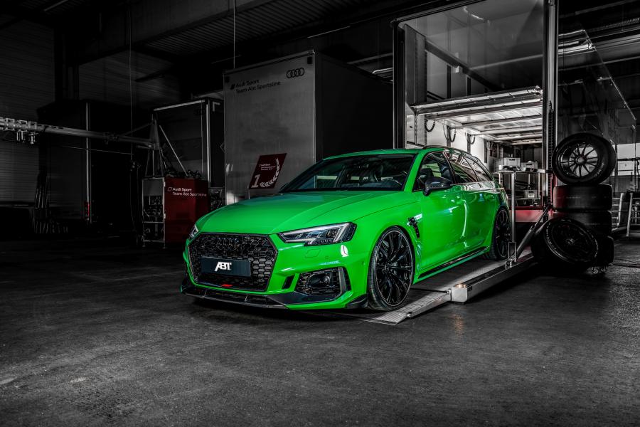  Audi RS4+ Gloss Green by ABT (B9) 2019 года  (фото 13 из 16)